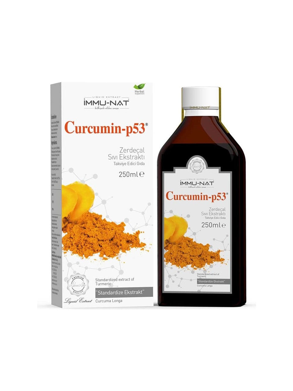 Zerdeçal Ekstraktı Curcumin-p53 250 ML