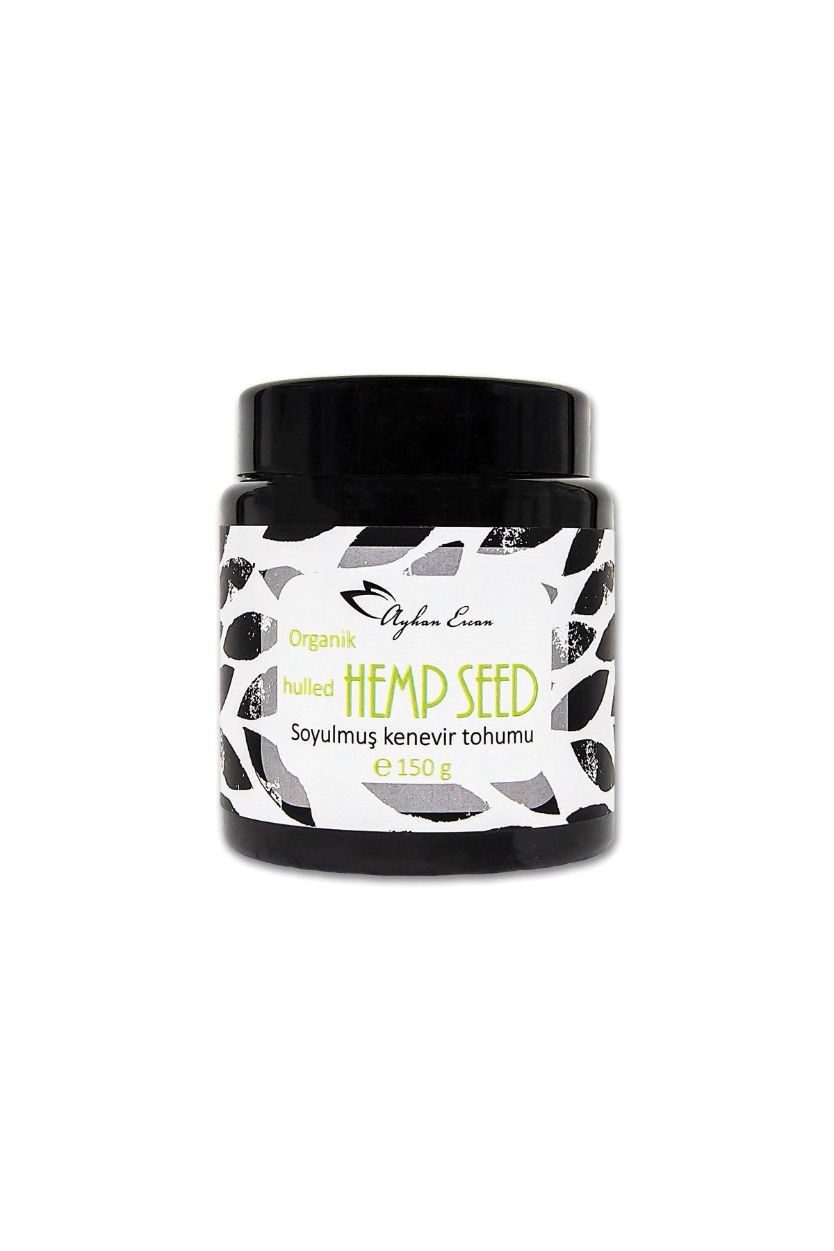 Organik Hulled Hemp Seed Soyulmuş Kenevir Tohumu 150 G