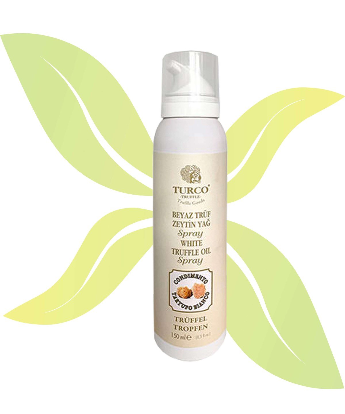Beyaz Trüf Zeytin Yağı Sprey (125 ml)