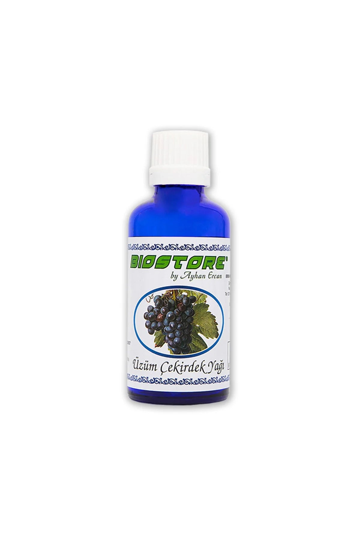 Soğuk Sıkım Saf Üzüm Çekirdeği Yağı 50 ml