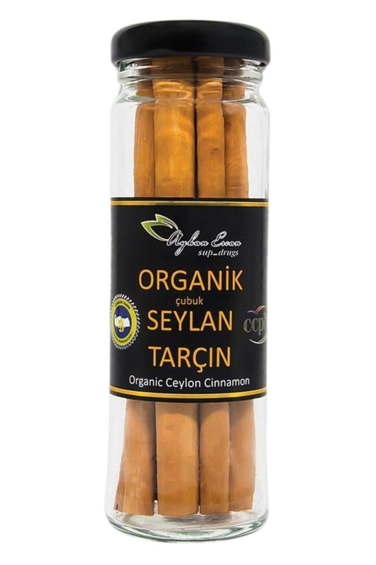 Organik Çubuk Seylan Tarçın 25 gr