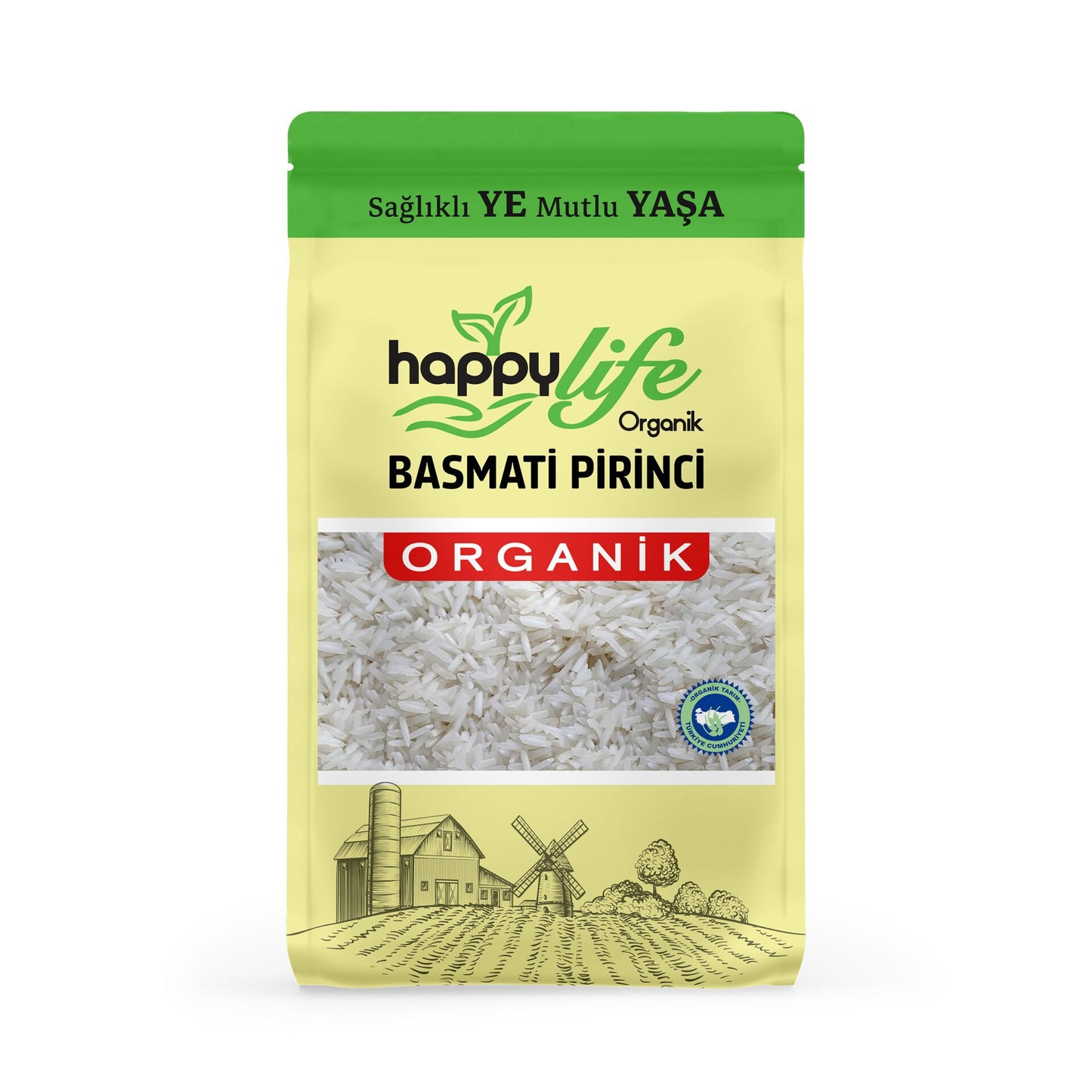 Organik Basmati Pirinç 500 Gr