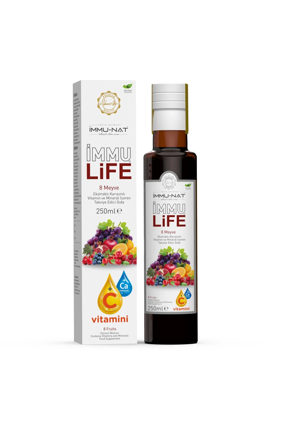 İmmunat İmmu Life 8 Meyve Karışımlı Ekstrakt 250 ml