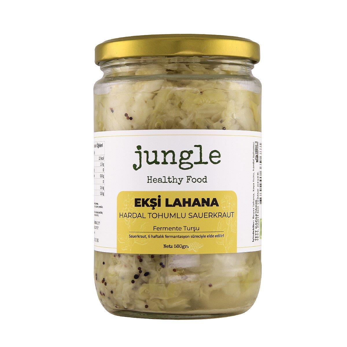 Hardal Tohumlu Sauerkraut (Ekşi Lahana) 580 gr