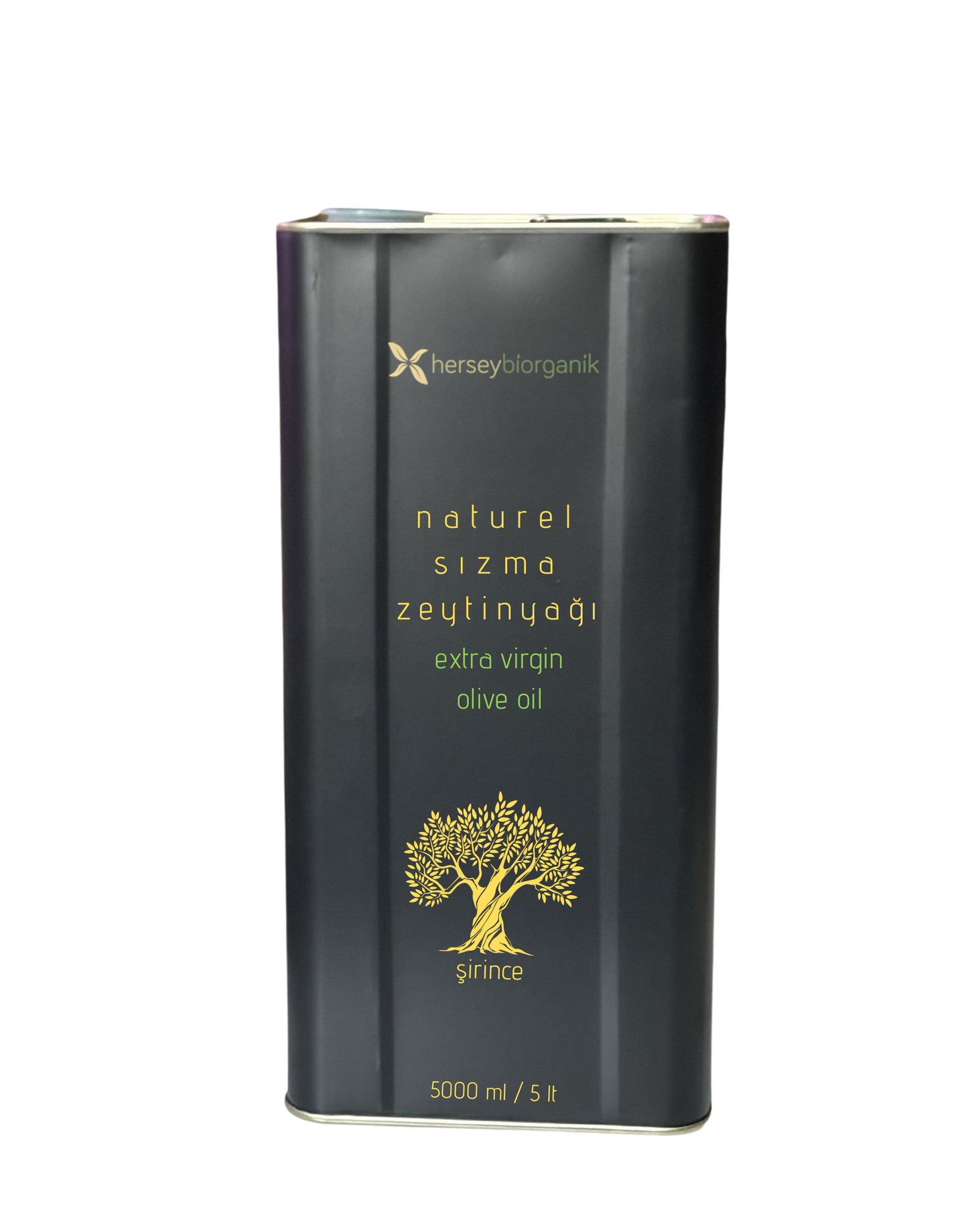 Herşeybiorganik Naturel Sızma Zeytinyağı 5 lt