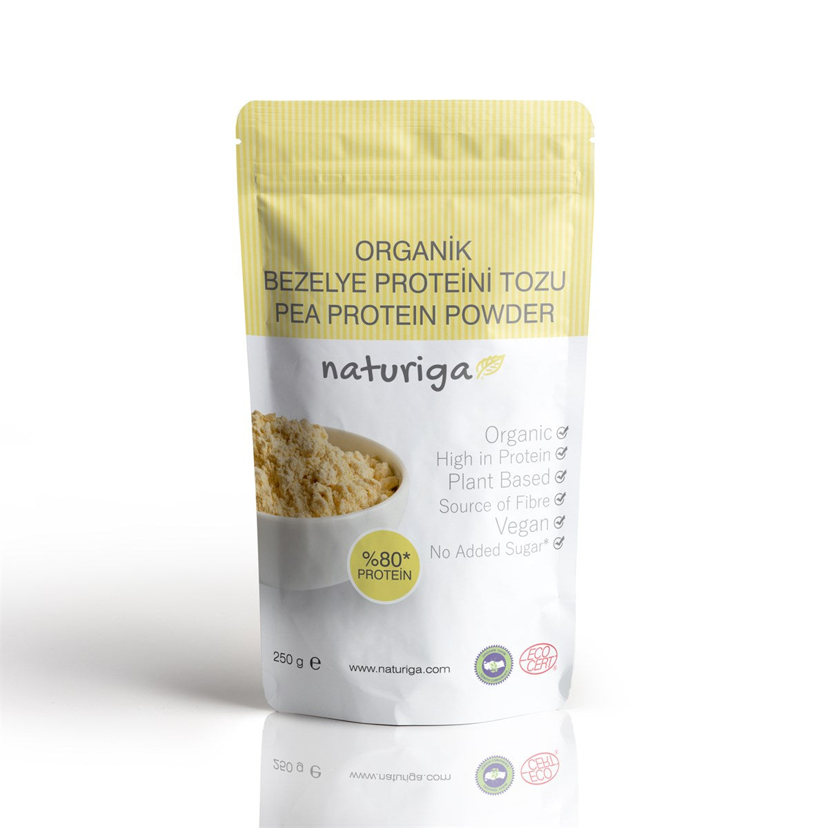 Organik Bezelye Proteini Tozu 250 gr