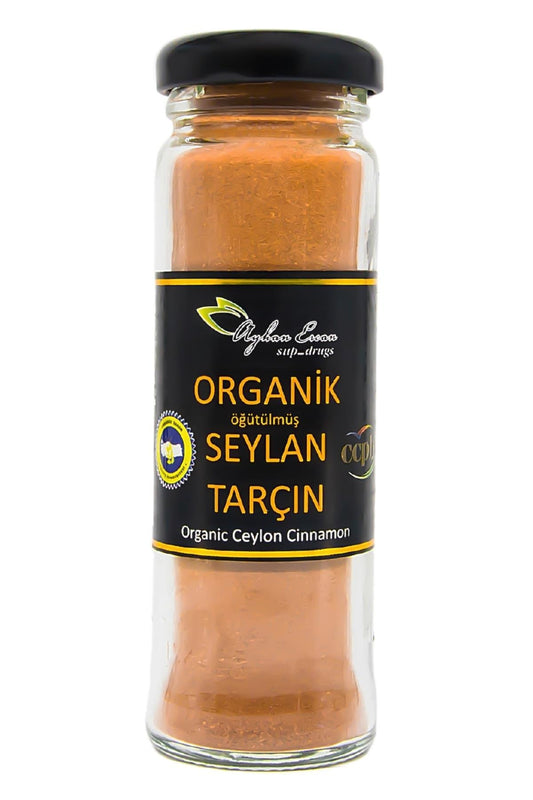 Organik Seylan Toz Tarçın 40 gr