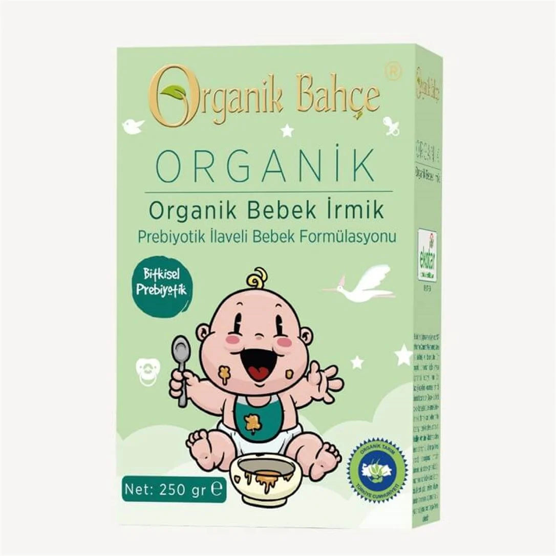 Organik Bebek İrmik 250 Gr