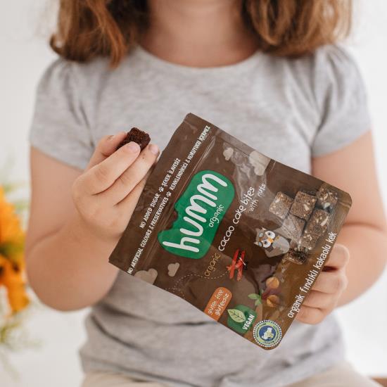 Organik Kakaolu Fındıklı Kek 30gr - Glutensiz
