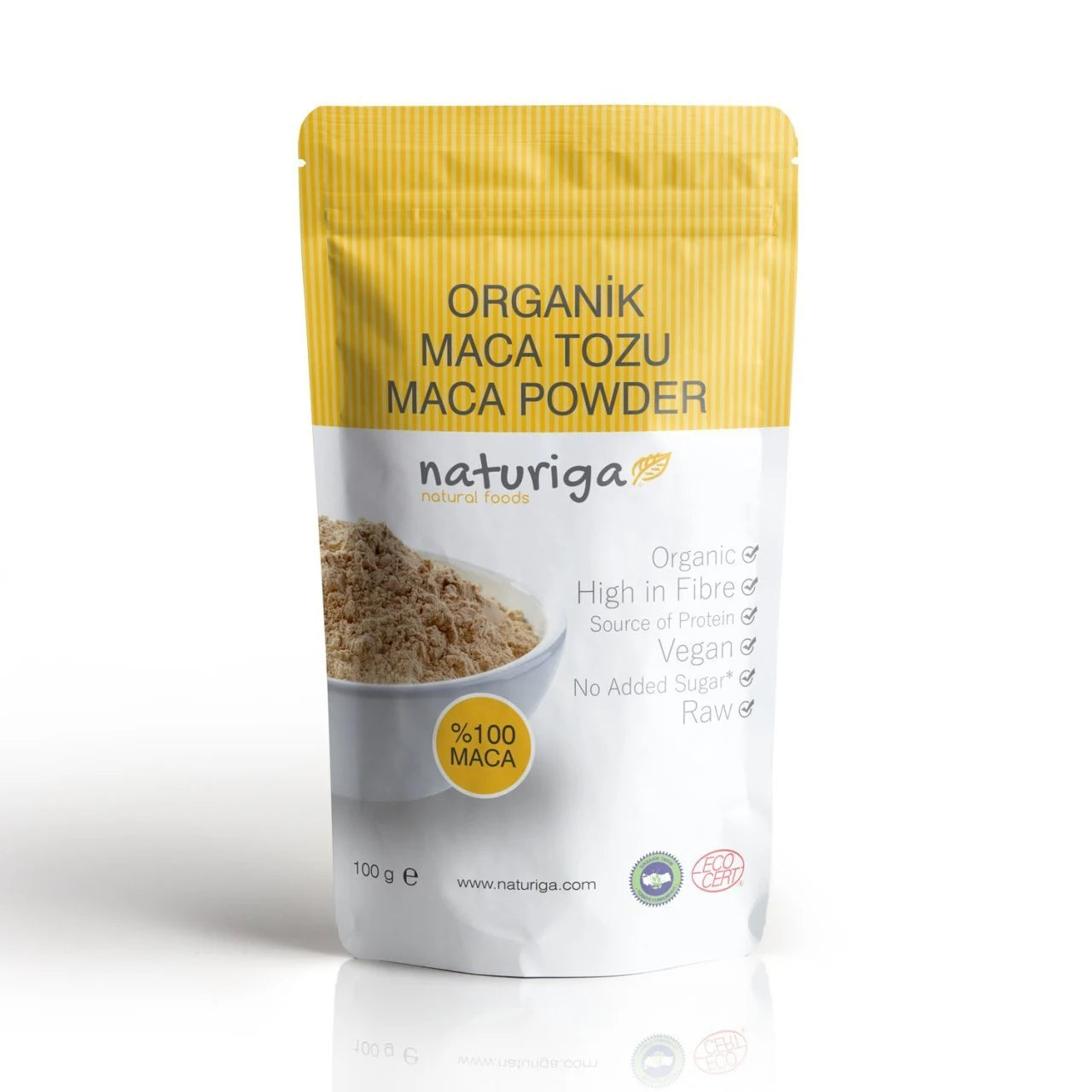 Naturiga Organik Maca Tozu 100g