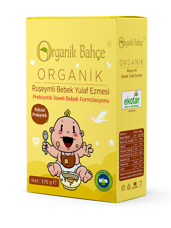 Organik Ruşeymli Bebek Yulaf Ezmesi 175 Gr