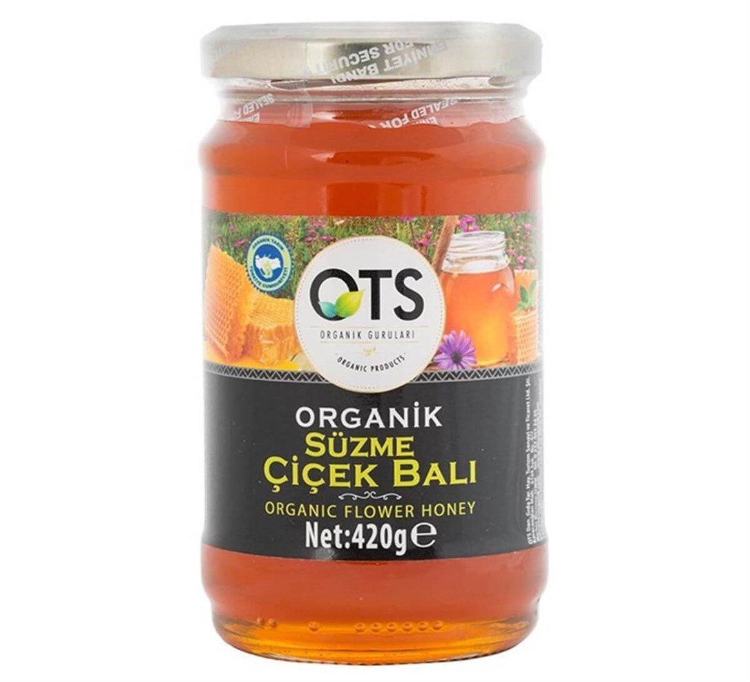 OTS Organik Yayla Çiçek Balı 420 Gr