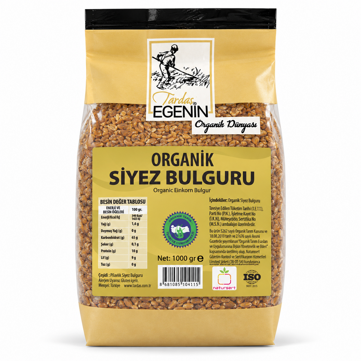 Organik Siyez Bulguru 1 Kg