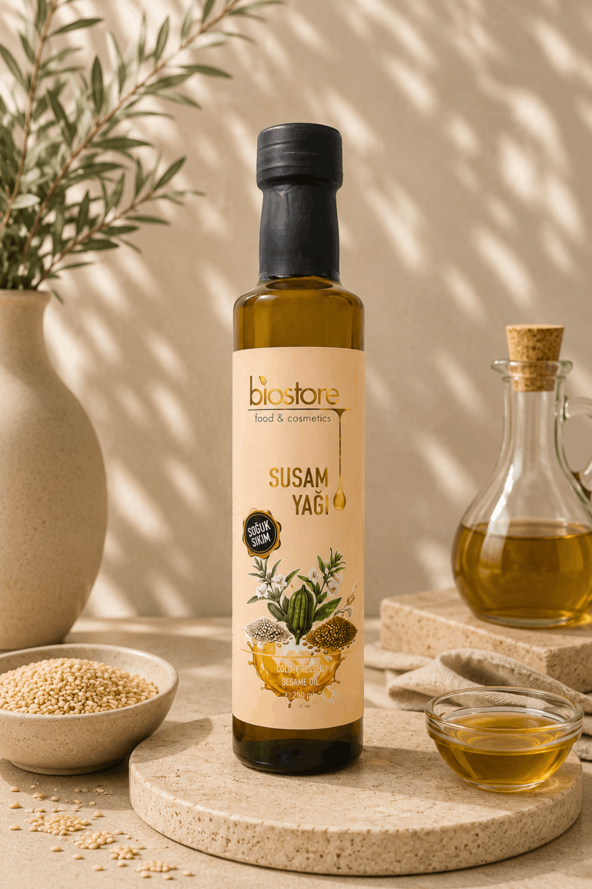 Susam Yağı Soğuk Sıkım 250 ml