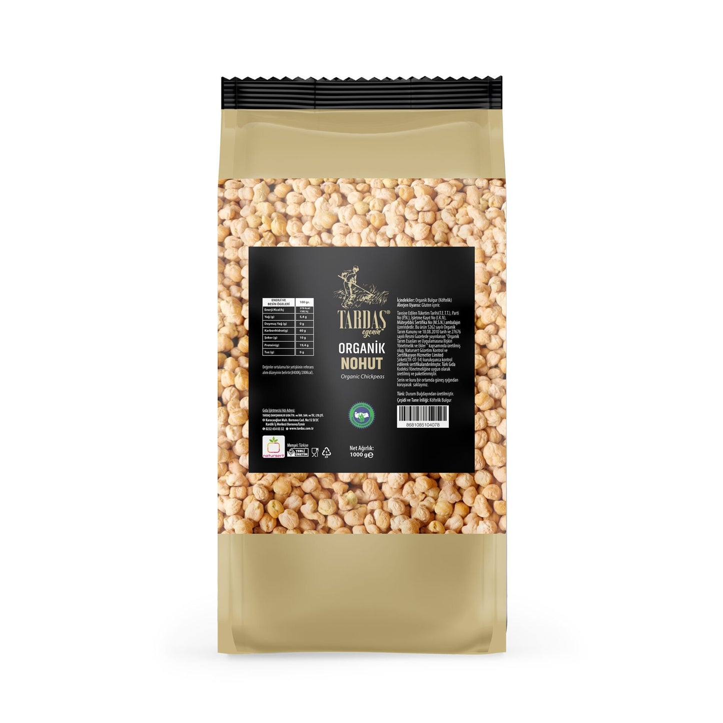 Organik Nohut 1 kg