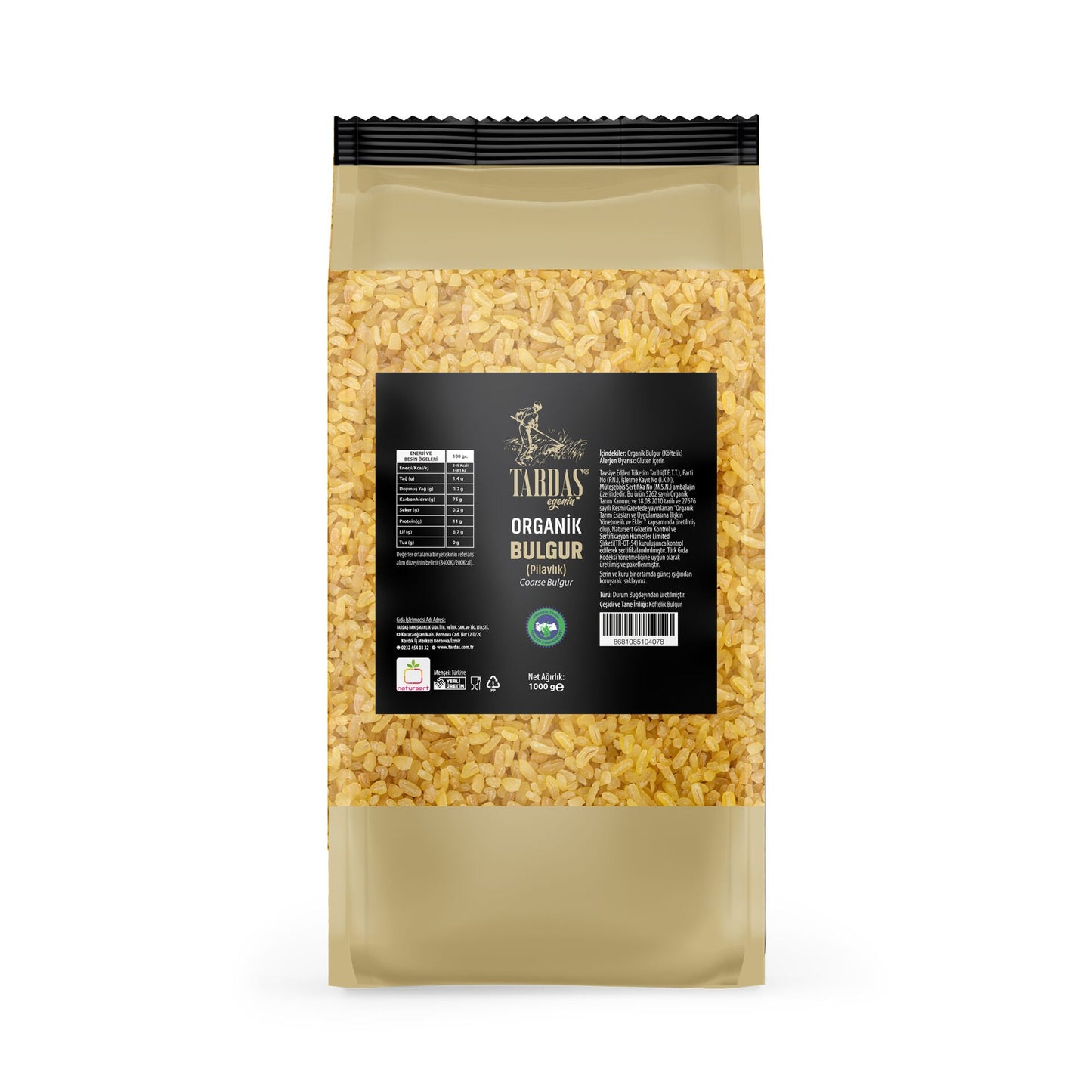 Organik Pilavlık Bulgur 1kg