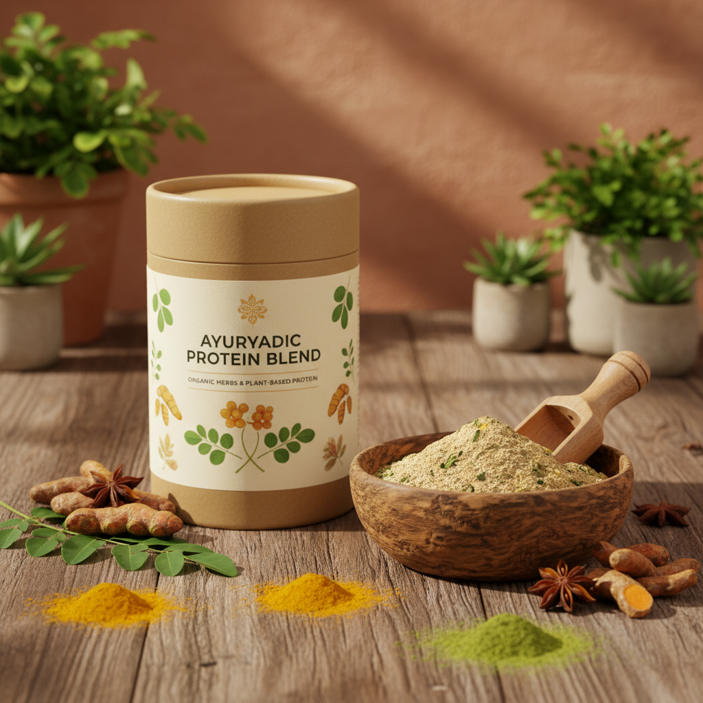 Naturiga Ayurvedik Protein Karışımı: Bitkisel Protein ve Ayurveda’nın Gücü
