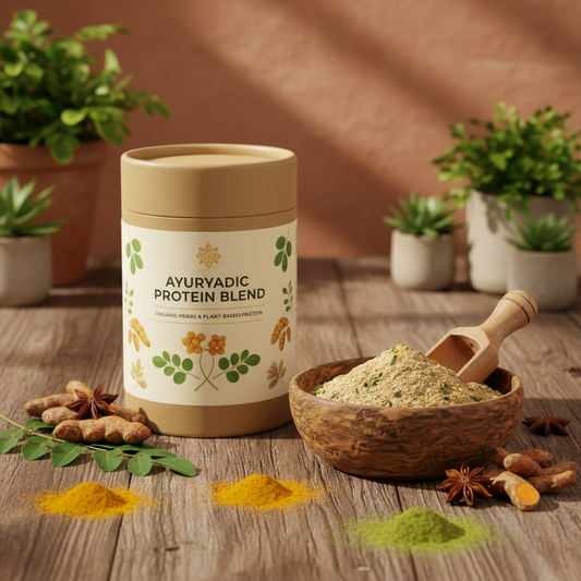 Naturiga Ayurvedik Protein Karışımı: Bitkisel Protein ve Ayurveda’nın Gücü