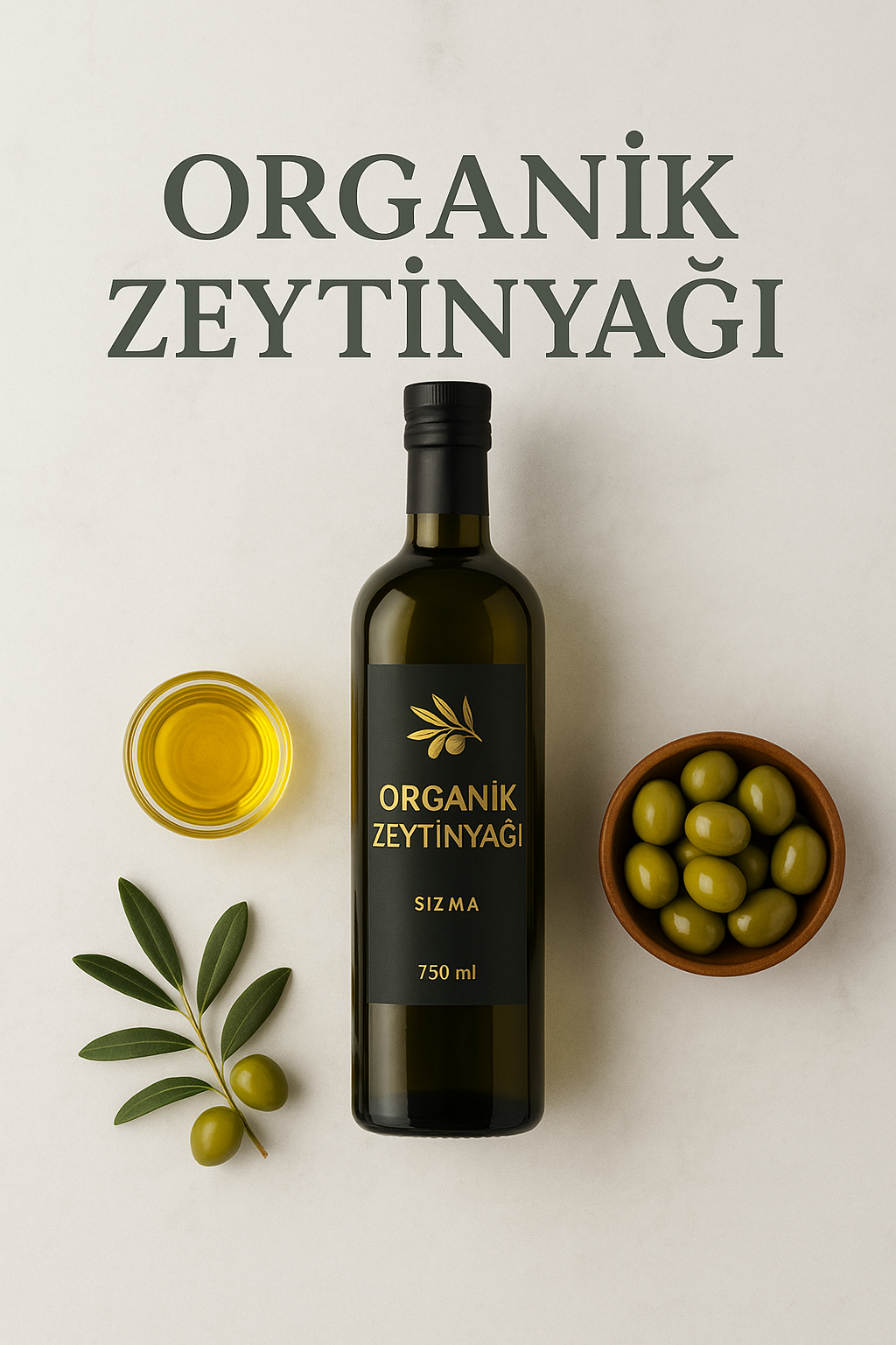 Organik Zeytinyağı: Doğanın En Temiz Enerjisi, En Yoğun Aroması