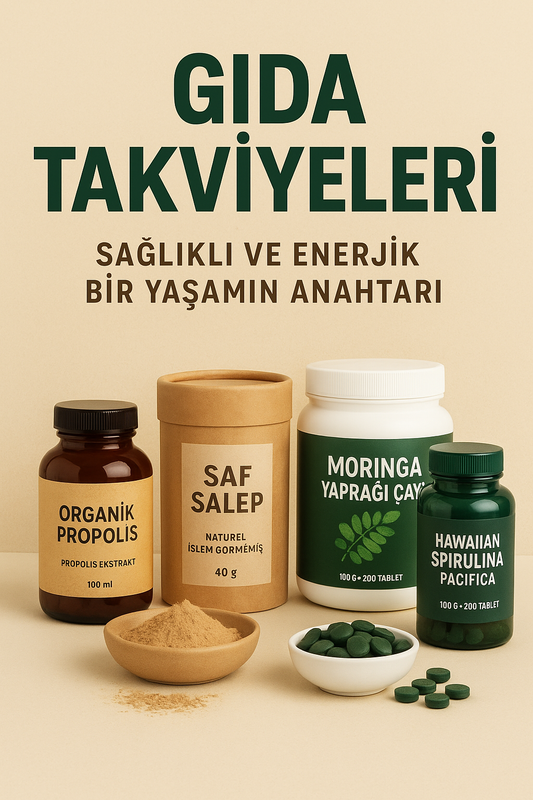 Gıda Takviyeleri – Sağlıklı ve Enerjik Bir Yaşamın Anahtarı