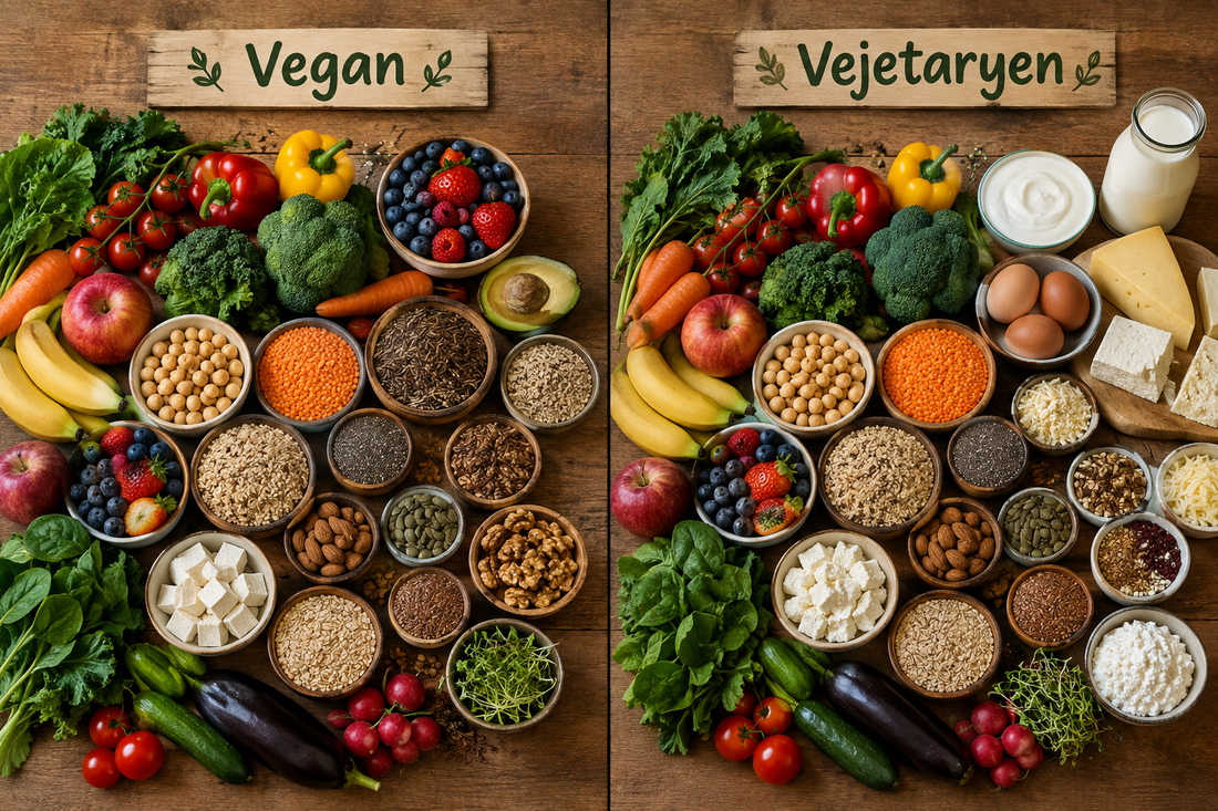 Vegan Beslenme ile Vejetaryen Beslenme Arasındaki Farklar