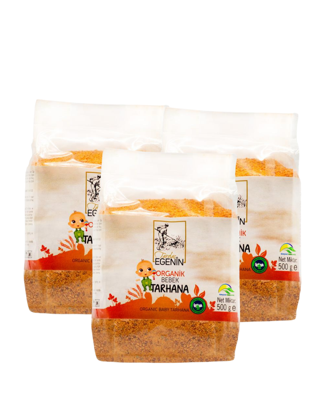 Organik Bebek Tarhanası - 3 adet