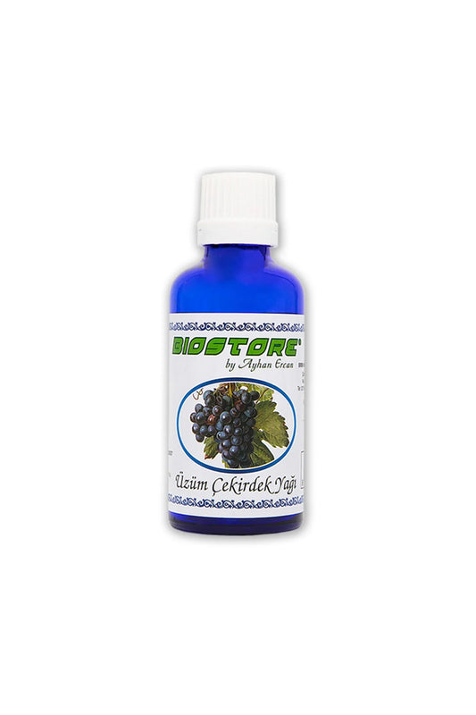 Soğuk Sıkım Saf Üzüm Çekirdeği Yağı 50 ml