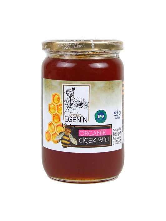Organik Çiçek Balı 850 gr