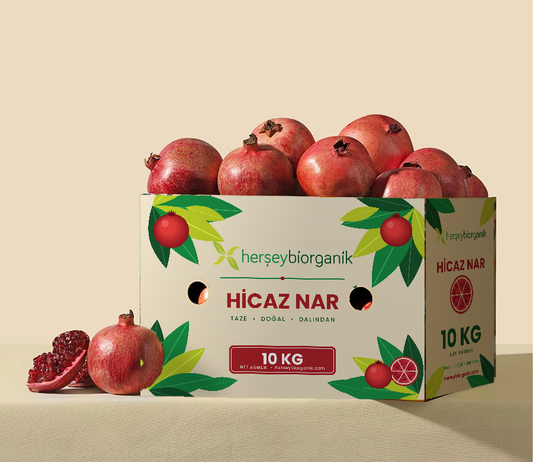 Hicaz Nar 10 kg Koli – Taze Sofralık Nar