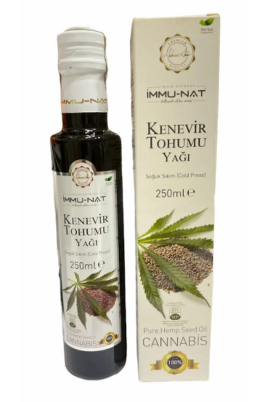 İmmu Kenevir Tohumu Yağı (250 ml)