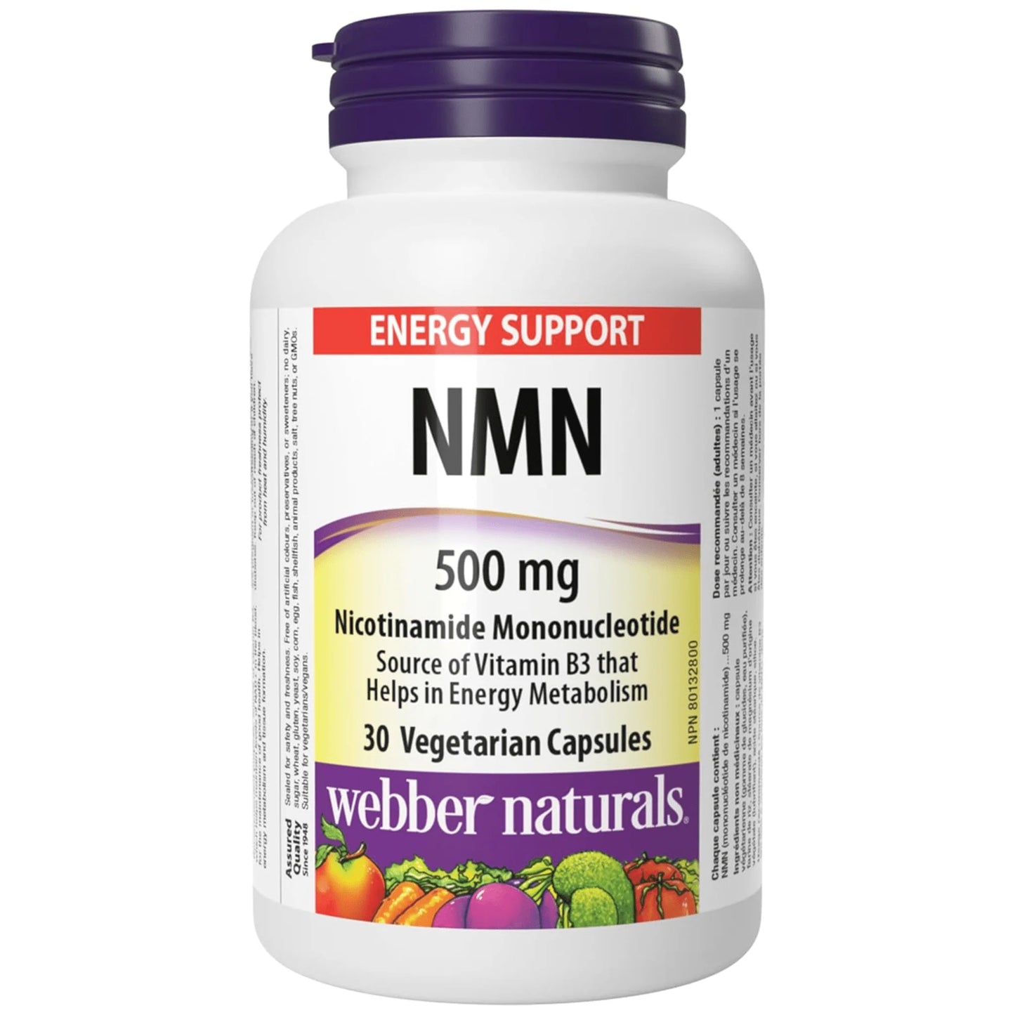 NMN 500 mg - Webber Naturals