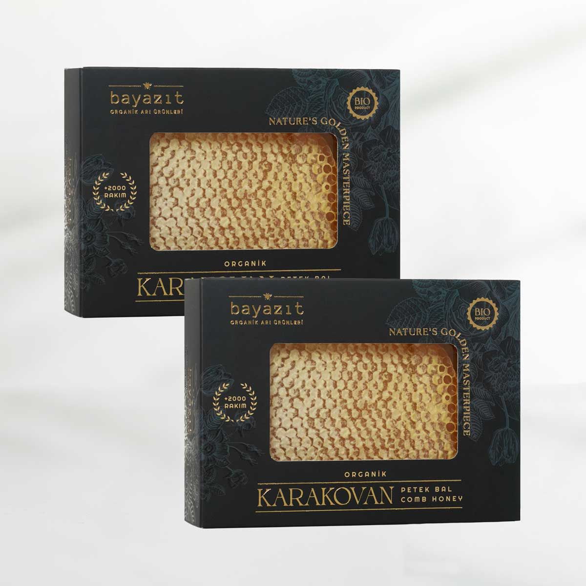 Organik Karakovan Petek Bal 400 Gr 2'li Set
