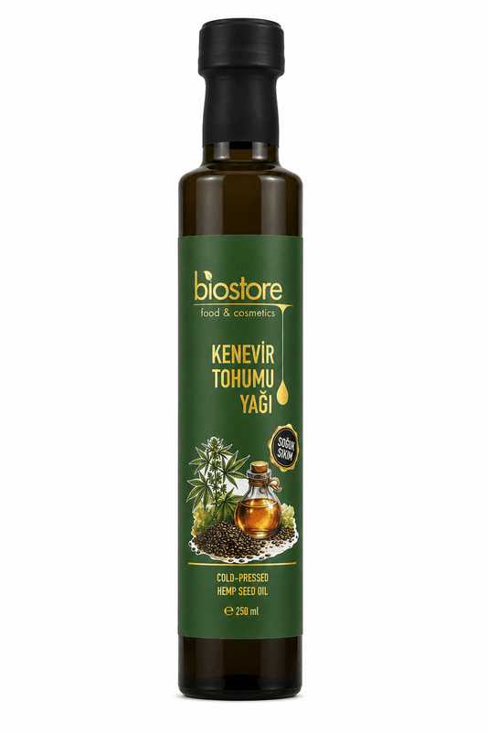 Kenevir Tohumu Yağı Soğuk Sıkım 250 ml