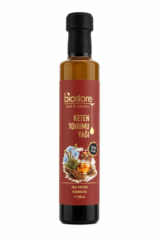 Keten Tohumu Yağı Soğuk Sıkım 250 ml