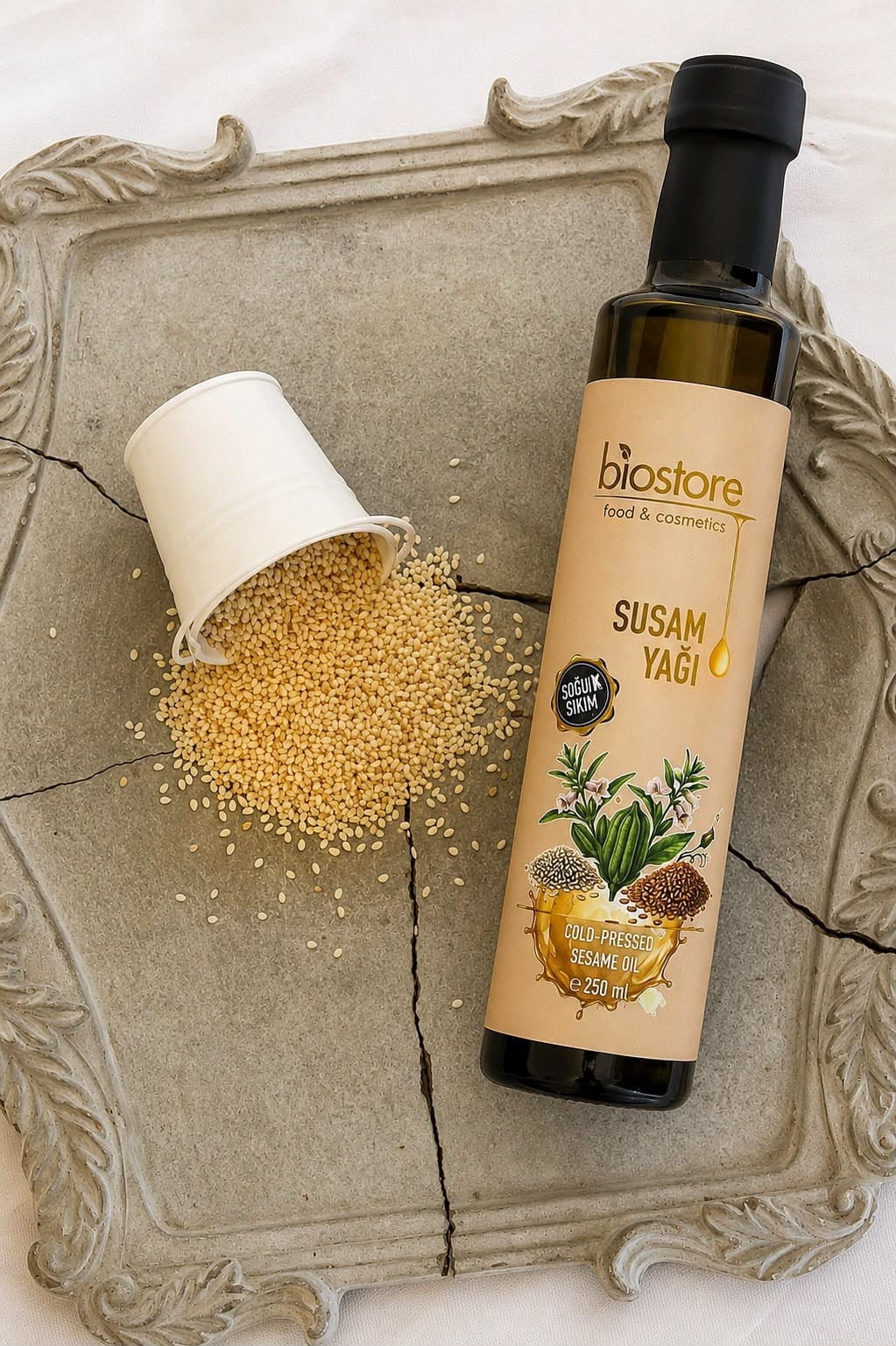 Susam Yağı Soğuk Sıkım 250 ml