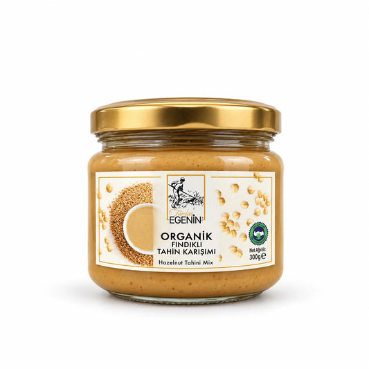 Organik Fındıklı Tahin Karışımı 300 Gr