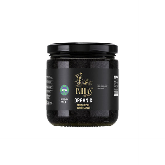 Organik Cevizli Siyah Zeytin Ezmesi 180 Gr