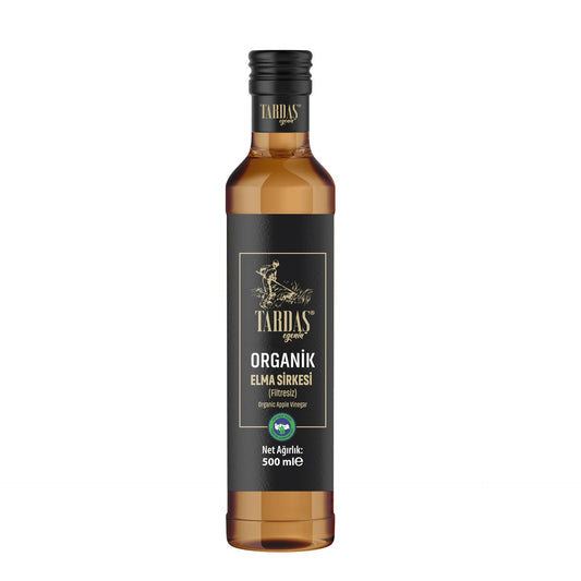 Organik Elma Sirkesi (Filtresiz) 500 ML