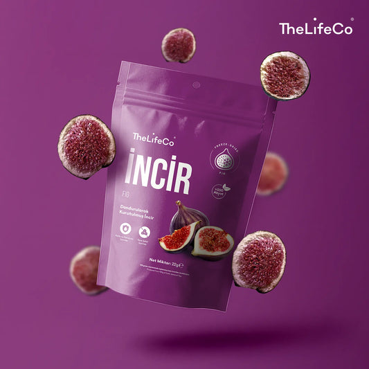 TheLifeCo Freeze Dried – Dondurularak Kurutulmuş İncir 22 g