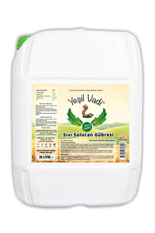 Organik Sıvı Solucan Gübresi 20 LT